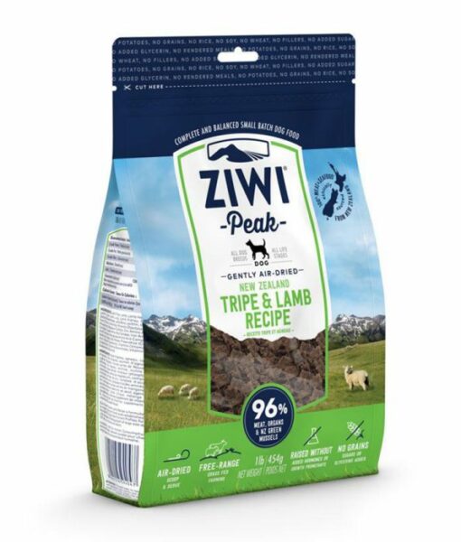 10 8 - ZiwiPeak - Air Dried Tripe & Lamb Dog Food (2.5 Kg)
