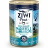 15 9 - ZiwiPeak - Mackerel & Lamb Recipe Canned Dog Food (390 g)
