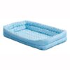 18 QuietTime Powder Blue Double Bolster Bed 2 - Midwest Homes QuietTime Powder Blue Fashion Double Bolster Bed
