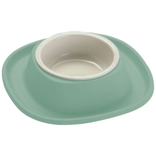 20050 ancient light green1 - Georplast Soft Touch Plastic Double Bowl Grey