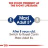 rc shn adultmaxi5 cv eretailkit 1 - Royal Canin - Size Health Nutrition Maxi Adult 5+