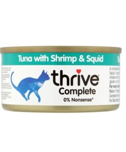 Thrive Complete Cat Tuna w Shrimp Squid 75g - Home