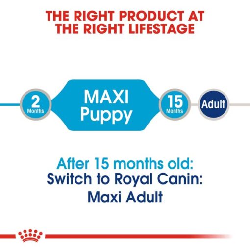 rc shn wet maxipuppy cv eretailkit 1 - Royal Canin - Size Health Nutrition Maxi Puppy