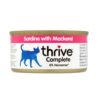200525 2 - Thrive - Complete Cat Sardine w/ Mackerel in Gravy (75g)