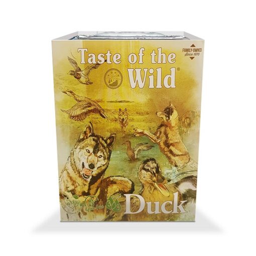 106 duck - Taste of the Wild - Dog Wet Food Lamb Fruit & Veg Tray
