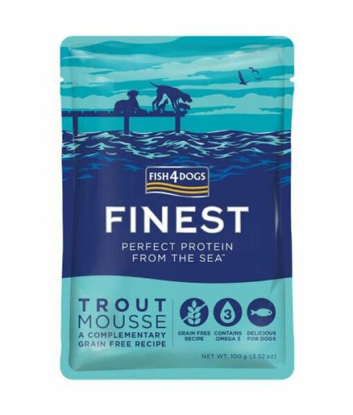 300763 1 - Fish4Dogs - Finest Trout Mousse for Dogs (100g)