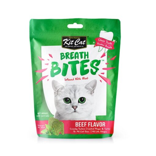 Kit Cat Breath Bites Beef - Breath Bites Beef Flavor 60g