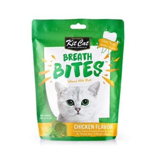 Kit Cat Breath Bites Chicken 1 - Breath Bites Chicken Flavor 60g