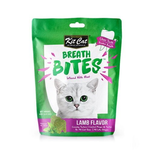 Kit Cat Breath Bites Lamb. 1 - Breath Bites Salmon Flavor 60g