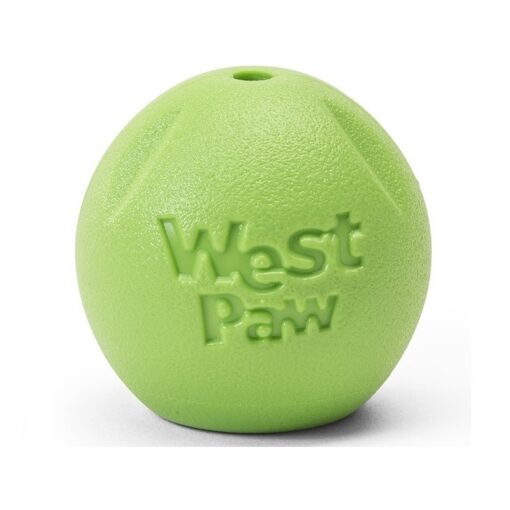 Rando green 1 - West Paw-Rando Dog Toy Orange