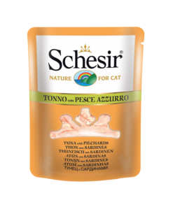 schesir cat wet food tuna with sardines - Home