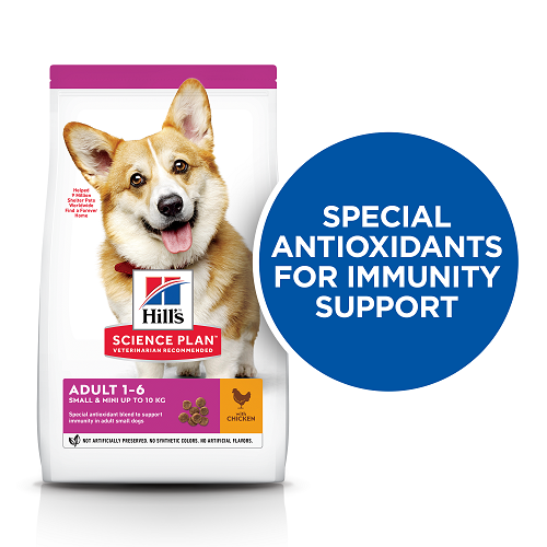 KILLER CLAIM SM Adult Dog Food Dry Chicken UK 604344 - Hill’s Science Plan Canine Adult Small & Mini with Chicken
