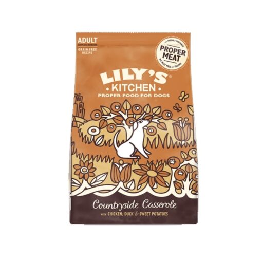 Lilys kitchecn Countryside Casserole - Lily's Kitchen Grass Fed Lamb Grain Free Adult Dry Food