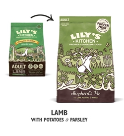 lk GRASS FED 12kg - Lily's Kitchen Grass Fed Lamb Grain Free Adult Dry Food