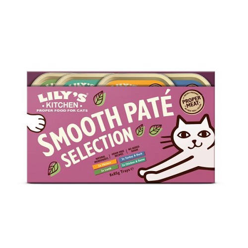 multipack seleccion pate suave 1 g - Lily's Kitchen Lovely Lamb Casserole for Cats