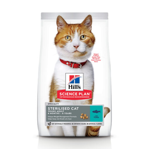 SCIENCE PLAN Sterilised Cat Young Adult Cat Food With Tuna