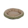 28375C C - Petmate Aspen Pet 18" Round Bed With Eliptical Bolster SSS C