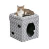 Cat Cube grey 1 - Curious Cat Cube – Grey