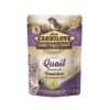 carnilove quail enriched with dandelion for sterilized cats wet food pouches 85g1 - Carnilove Quail Enriched With Dandelion For Sterilized Cats