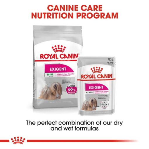 rc ccn wet exigent cv eretailkit 4 - Royal Canin Canine Care Nutrition Exigent Pouch