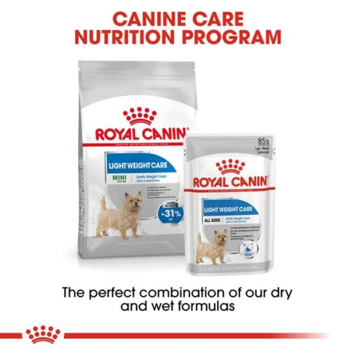 rc ccn wet lightweight cv eretailkit 4 - Royan Canin Canine Care Nutrition Light Weight Care Pouch