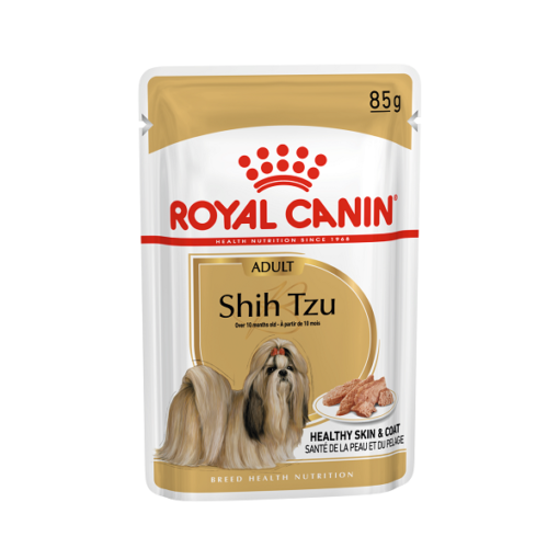 shih tzu packshot pouch b1 bhn20 med. res. basic - Royal Canin Breed Health Nutrition Shih Tzu Pouch