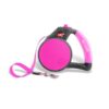 019962072543 image1 - Wigzi Retractable Tape Gel Handle Leash Pink