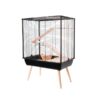 205620noi 1 - Zolux Neo Cosy Large Rodent Cage - Black