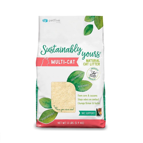 6302 1 - Sustainably Yours Natural Cat Litter Large Grains