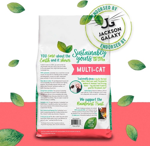 6302 2 - Sustainably Yours Natural Cat Litter Large Grains