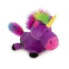 70877 1000x1000 1 - GoDog Unicorns With Chew Guard Technology Durable Plush Dog Toy With Squeaker Purple
