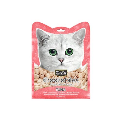 KitCat Freezebites1Tuna 1 - Carnilove Salmon With Mint Crunchy Snack For Cats 50g