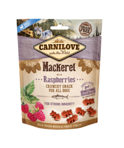 carnilove mackerel with raspberries crunchy snack for dogs 200g1 - Deals