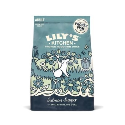 5056273601715 - Lily's Kitchen Salmon Supper Adult Dog Dry Food