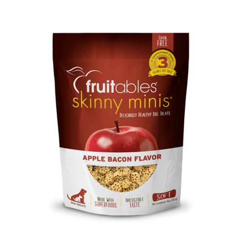 - Fruitables Skinny Minis Dog Treats Apple & Bacon