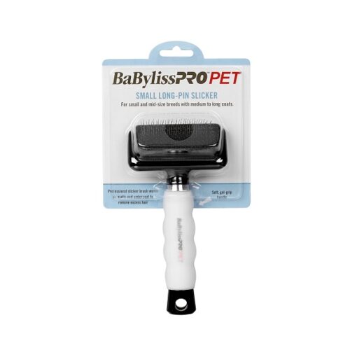 LongPin Slicker S 1 - BaByliss PRO PET Long-Pin Slicker Dog Brush – Small