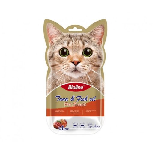 bioline cat treats tuna salmon - Bioline Cat Treats Tuna & Fish