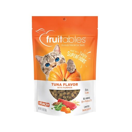 fruitables tuna pumpkin 1 - Fruitables Tuna Flavor with Pumpkin Cat Treats