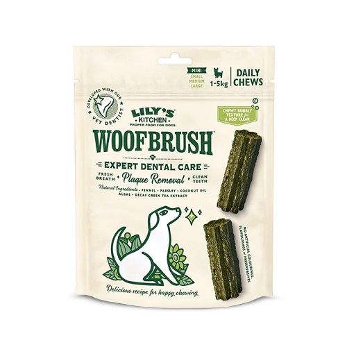 lilyskitchen woofbrush treats - Lily's Kitchen Chicken and Salmon Nibbles Puppy Treats