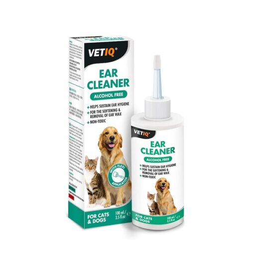 Ear Cleaner 43F2P6 15.2.17 - VetIQ Ear Cleaner for Cats & Dogs