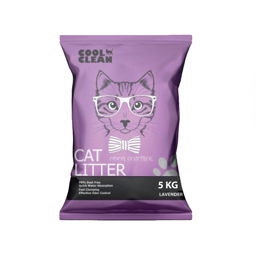 cool cat clumping cat litter lavender 5 - Cool Clean Clumping Cat Litter Lavender