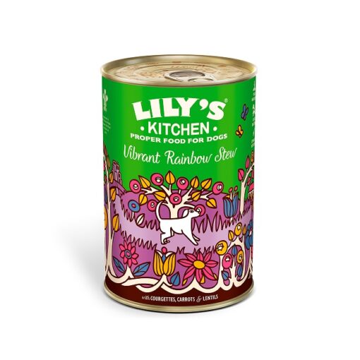 lilyskitchen rainbow stew dog - Lily's Kitchen Rainbow Stew Dog Wet Food VEGAN (400g)