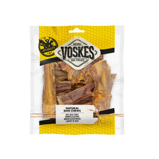 voskes beef meat strips 100g - Voskes Beef Lung
