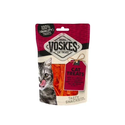 voskes cat treats chicken with carrot slice 60g 1 - M-Pets Natura 3-Balls Cat Wand