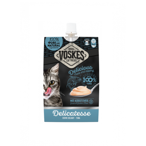 voskes cr me delight tuna 90g - Voskes Cat Treats Duck With Apple Slice