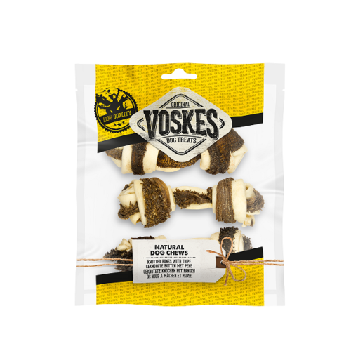 voskes knotted bones with tripe 3 pcs 1 - Voskes Knotted Bones With Tripe