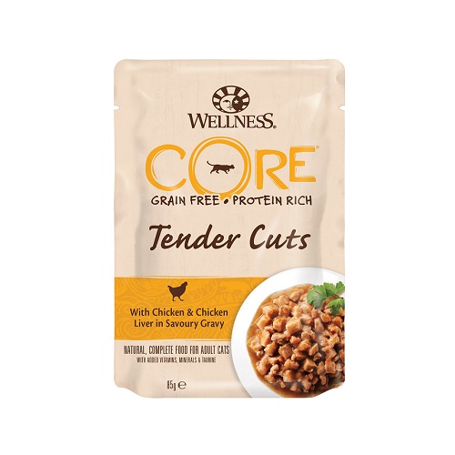 076344116615 1 - Wellness CORE Tender Cuts With Chicken & Chicken Liver for Cat