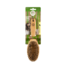 6280011 mikki bamboo bristle brush l product in pack - Mikki Bamboo Anti-Tangle Comb Medium