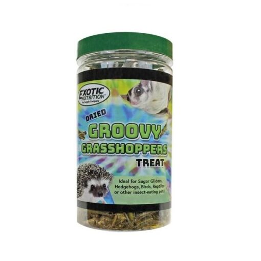 eoen2647 groovy grasshoppers new 1 - Exotic Nutrition Mealworm Munchies