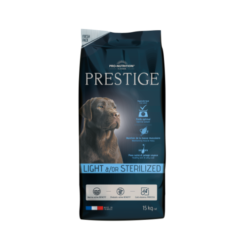 prestige medium light sterilized 15 kg - Pro Nutrition Prestige Medium Light Sterilized